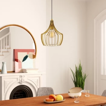 Image of 525NOR1597 Mezopotamya - N-1279 Gold Chandelier