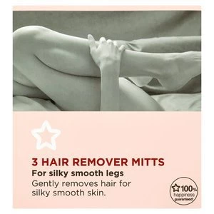 Image of Superdrug Hair Remover Mitts x3