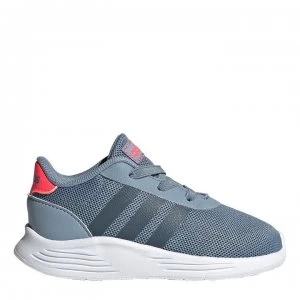 Image of adidas Lite Racer 2 Infant Girls Trainers - Blue/Wht/Pink