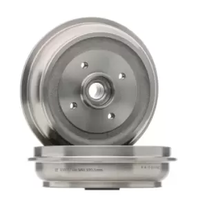 Image of Bosch Brake Drum PEUGEOT,CITROEN,DS 0 986 477 282 424750,424750 Rear Brakes,Drum Brake