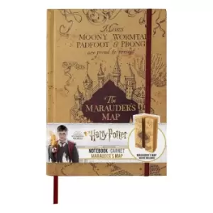 Image of Harry Potter Notebook A5 Marauder's Map
