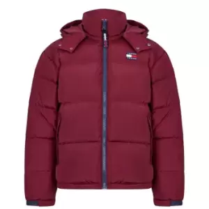 Image of Tommy Jeans Alaska Padded Jacket - Red
