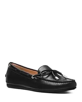 Image of Michael Kors Womens Sutton Leather Moccasins
