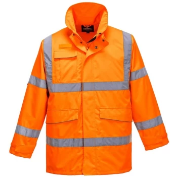Image of Portwest - S590ORRM - sz M Extreme Parka Jacket - Orange