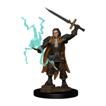 Image of Pathfinder Battles - Male Human Cleric Pre-painted Figure