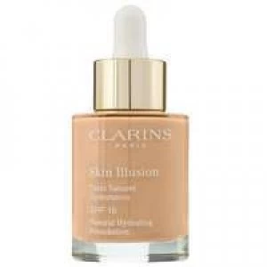 Image of Clarins Skin Illusion Natural Hydrating Foundation SPF15 106 Vanilla 30ml / 1 fl.oz.