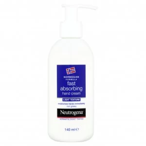 Image of Neutrogena Fast Absorbing Hand Cream - 140ml