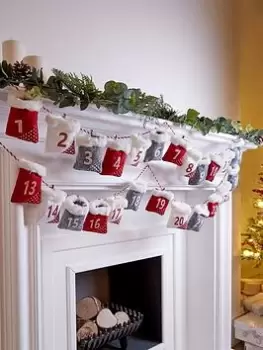 Image of Three Kings Advent Calendar Garland
