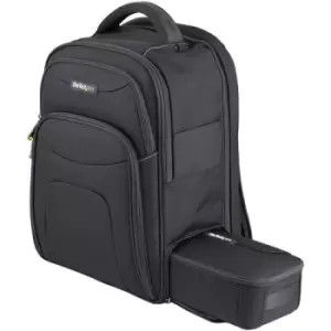 Image of StarTech.com 15.6" Laptop Backpack with Removable Accessory Organizer Case - Professional IT Tech Backpack for Work/Travel/Commute - Ergonomic Compute