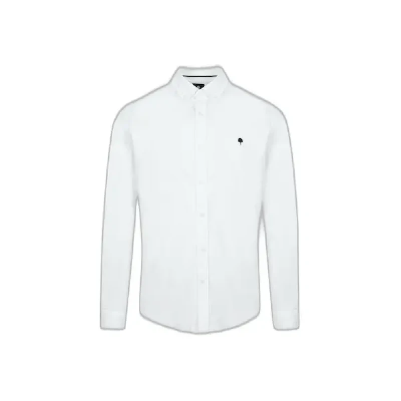 Image of Faguo Cotton shirt Faguo Ivoy Blanc Unisex XL