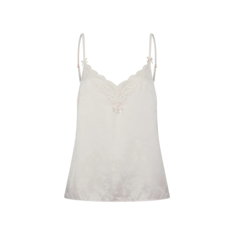 Image of Ted Baker Womens Bak Leah Pyjama Cami Top Pink female 8 (XS)