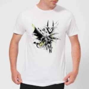 Image of DC Comics Batman Batface Splash T-Shirt - White - 5XL