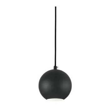 Image of Ideal Lux Lighting - Ideal Lux MR - Indoor Globe Ceiling Pendant Lamp 1 Light Black, GU10
