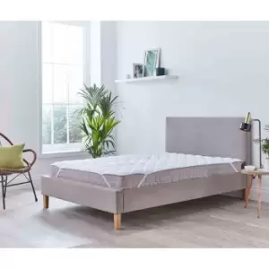 Image of Martex Health Wellness Microfresh Seersucker Quilted Mattress Topper Double