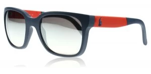 Image of Polo Ralph Lauren PH4089 Sunglasses Blue / Red 534061 54mm