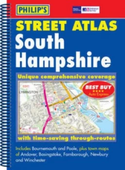 Image of Philips Street Atlas South Hampshire Book