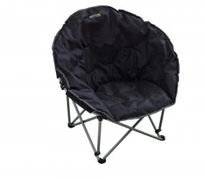 Image of Regatta Castillo Polyester Camping Chair - Black