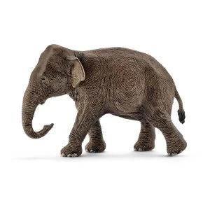 Image of SCHLEICH Wild Life Female Asian Elephant Toy Figure