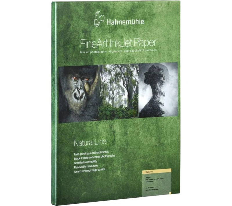 Image of HAHNEMUEHLE Digital FineArt Bamboo Matte Photo Paper - 25 Sheets 4011367082345
