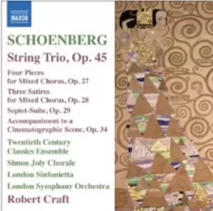 Image of Arnold Schoenberg - Arnold Schoenberg: String Trio, Op. 45 CD Album - Used