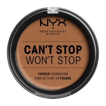 Image of NYX Professional Makeup Can't Stop Won't Stop Powder Foundation (Various Shades) - Mahogany