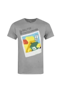 Image of Crossy Road Official Selfie Short Sleeved T-Shirt