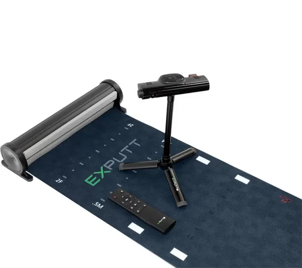 Image of EXPUTT RG Golf Putting Simulator, Black
