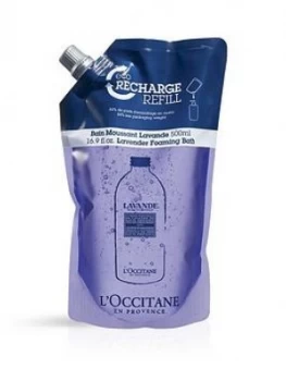 Image of L'Occitane Lavender Foaming Bath Eco Refill 500Ml