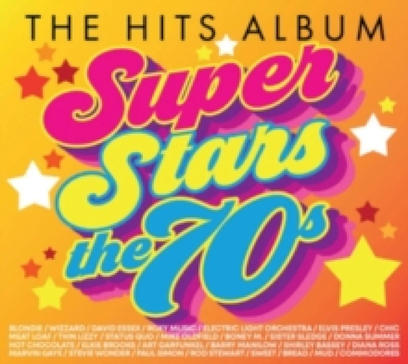 Image of The Hits Album: Superstars - The 70s CD / Box Set