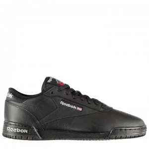 Image of Reebok Lifestyle Exofit Low Mens Trainers - Black/Silver