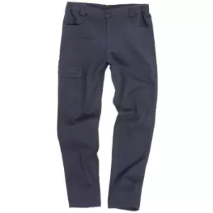 Image of Result Mens Work Guard Stretch Slim Chinos (3XL) (Navy)