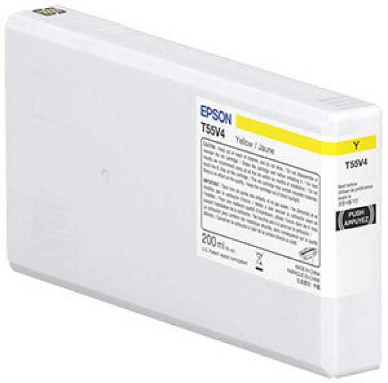 Image of Epson T55W400 YELLOW INK CARTRIDGE 200ml EXREPT55W400