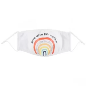 Image of In This Together Rainbow Face Mask