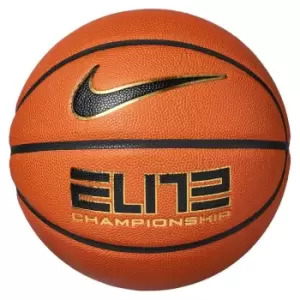 Image of Nike Elite Championship 8 2.0 Basketball - Orange