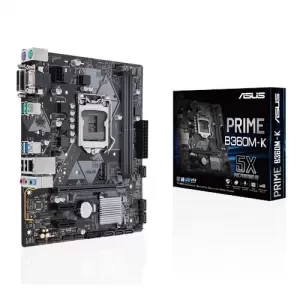 Image of Asus Prime B360MK Intel Socket LGA1151 H4 Motherboard