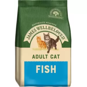 Image of James Wellbeloved Adult Fish Cat Food 4kg