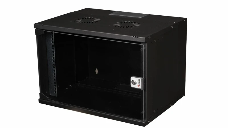 Image of Equip Eco Mount 19' Cabinet. 07U. 540X400MM. RAL9005 Black