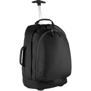 Image of Classic Airporter Travel Bag (Aircraft Cabin Compatible) (One Size) (Black) - Bagbase