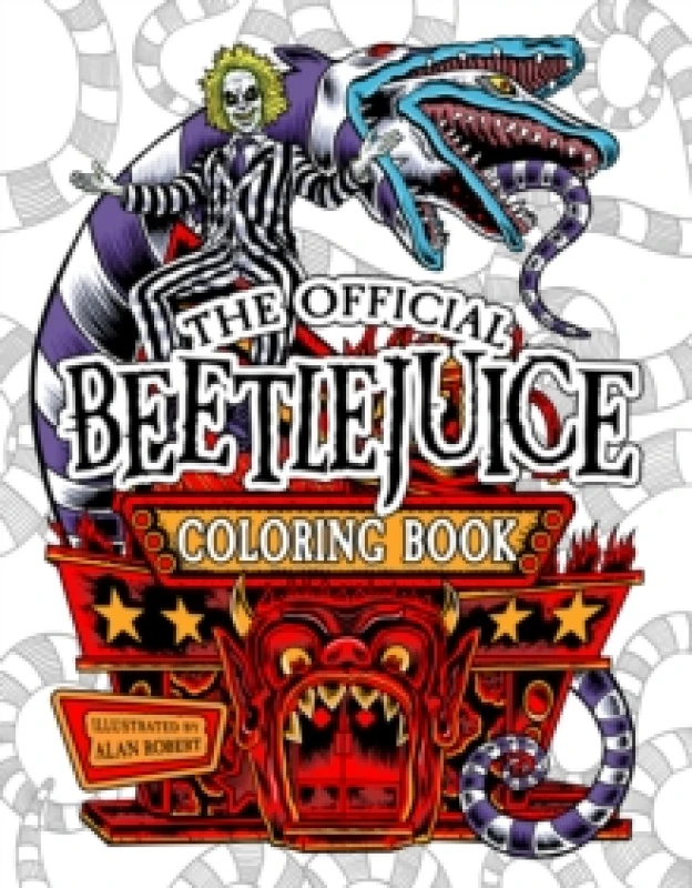 Image of Beetlejuice: The Official Coloring Book Paperback / softback