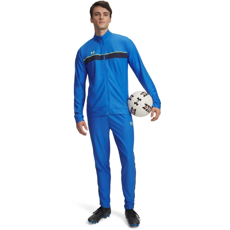 Image of Under Armour Challenger Tracksuit Mens Blue/Yellow male S