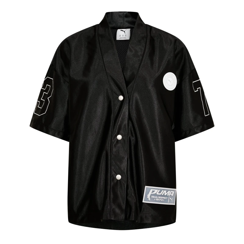 Image of Puma Puma Baseball Jersey Puma Black female 8 (XS)