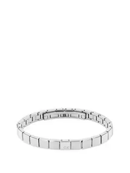 Image of Calvin Klein Mens Calvin Klein stainless steel bracelet, Silver, Men