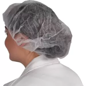 Image of White Bouffant Cap, Pack of 100