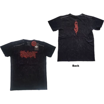 Image of Slipknot - Logo Unisex Medium T-Shirt - Black