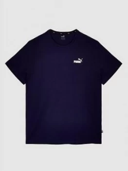 Image of Puma Plus Size Essentials Small Logo Tee