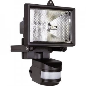 Image of Smartwares ES120 Outdoor floodlight (+ motion detector) HV halogen 120 W R7s Black