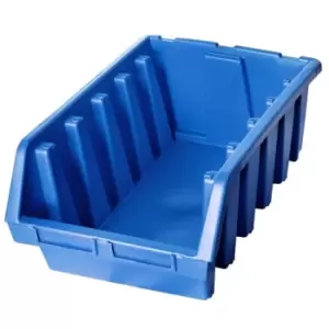 Image of Patrol Group Ergo XL+ Box Plastic Parts Storage Stacking 333 x 500 x 187mm - Blu