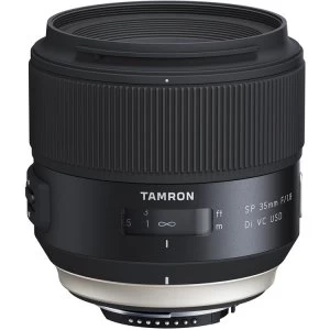 Image of Tamron SP 35mm f1.8 Di VC USD Lens for Nikon F LensNikon FX 35mm Film Nikon DX