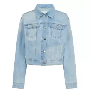 Image of Boss Relax Denim Jacket - Blue