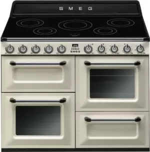 Image of Smeg Victoria TR4110IP2 Cream 110cm Induction Range Cooker